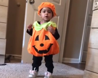 Pumpkin Kids Costume